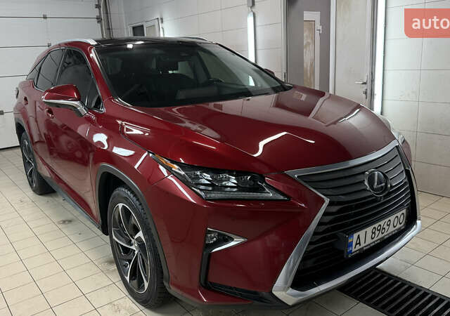 Красный Лексус РХ, объемом двигателя 3.46 л и пробегом 150 тыс. км за 32500 $, фото 1 на Automoto.ua