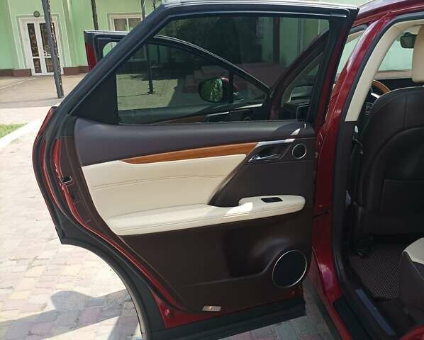 Червоний Лексус РХ, об'ємом двигуна 3.46 л та пробігом 72 тис. км за 32550 $, фото 11 на Automoto.ua