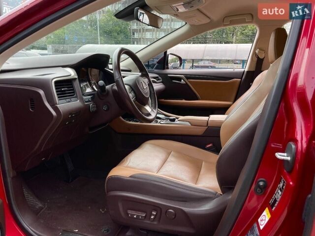 Червоний Лексус РХ, об'ємом двигуна 2 л та пробігом 82 тис. км за 33800 $, фото 16 на Automoto.ua