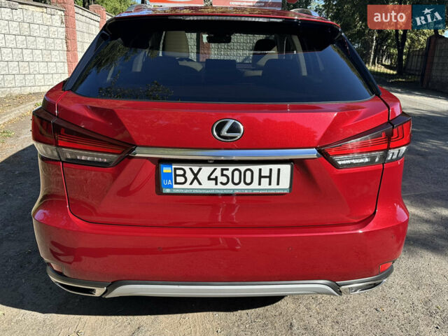 Красный Лексус РХ, объемом двигателя 3.46 л и пробегом 40 тыс. км за 52000 $, фото 1 на Automoto.ua