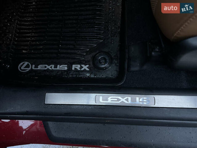 Червоний Лексус РХ, об'ємом двигуна 3.46 л та пробігом 81 тис. км за 44200 $, фото 27 на Automoto.ua