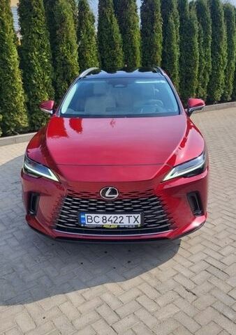 Красный Лексус РХ, объемом двигателя 2.49 л и пробегом 27 тыс. км за 77000 $, фото 1 на Automoto.ua