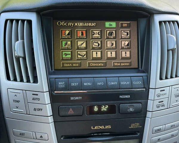 Серый Лексус РХ, объемом двигателя 3 л и пробегом 234 тыс. км за 8600 $, фото 20 на Automoto.ua