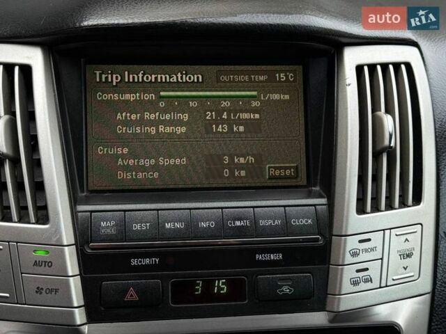 Серый Лексус РХ, объемом двигателя 3 л и пробегом 310 тыс. км за 8799 $, фото 23 на Automoto.ua