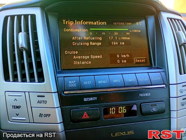 Сірий Лексус РХ, об'ємом двигуна 3 л та пробігом 199 тис. км за 10000 $, фото 6 на Automoto.ua