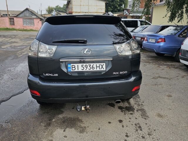 Сірий Лексус РХ, об'ємом двигуна 3 л та пробігом 264 тис. км за 9000 $, фото 10 на Automoto.ua