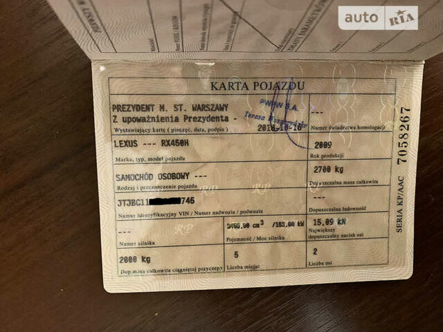 Сірий Лексус РХ, об'ємом двигуна 3.5 л та пробігом 223 тис. км за 20000 $, фото 1 на Automoto.ua