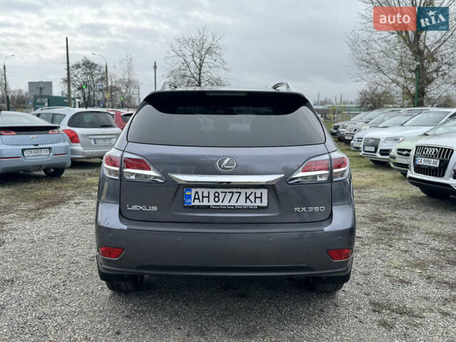 Серый Лексус РХ, объемом двигателя 3.46 л и пробегом 142 тыс. км за 23500 $, фото 10 на Automoto.ua
