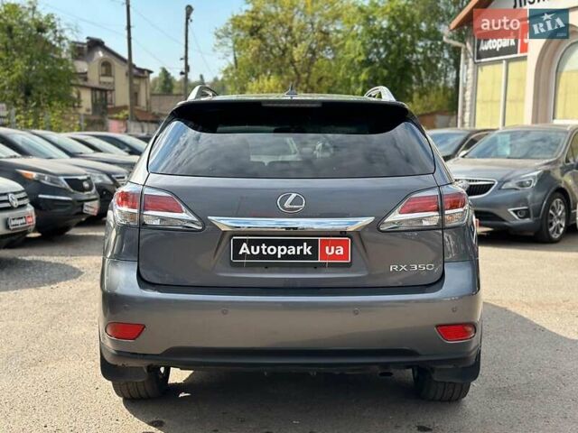 Серый Лексус РХ, объемом двигателя 3.5 л и пробегом 273 тыс. км за 18490 $, фото 7 на Automoto.ua