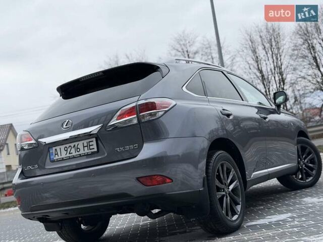 Серый Лексус РХ, объемом двигателя 3.46 л и пробегом 135 тыс. км за 23700 $, фото 52 на Automoto.ua