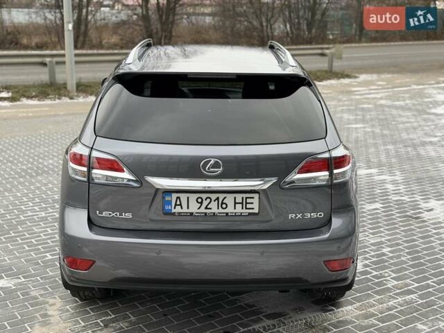 Серый Лексус РХ, объемом двигателя 3.46 л и пробегом 135 тыс. км за 23700 $, фото 17 на Automoto.ua