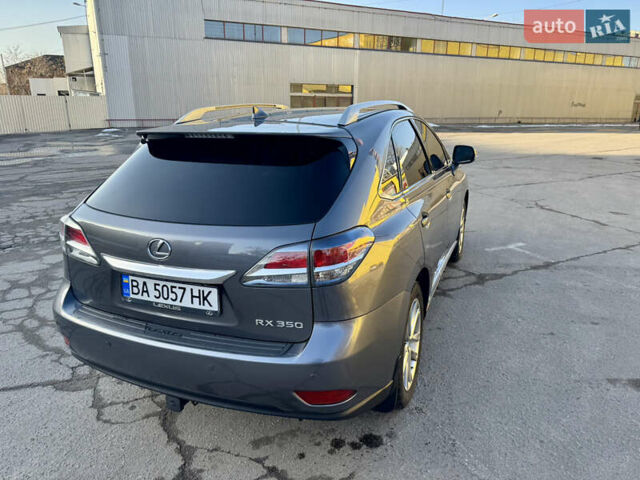 Серый Лексус РХ, объемом двигателя 3.5 л и пробегом 204 тыс. км за 20500 $, фото 9 на Automoto.ua