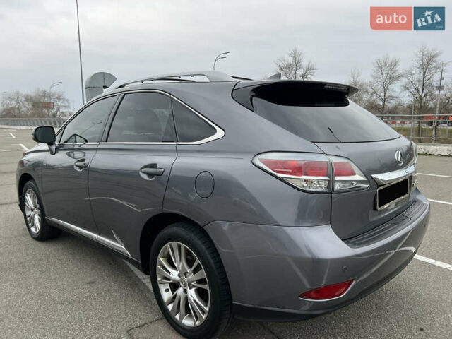 Серый Лексус РХ, объемом двигателя 3.46 л и пробегом 187 тыс. км за 19700 $, фото 4 на Automoto.ua