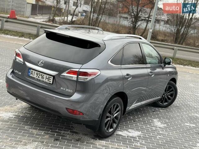 Серый Лексус РХ, объемом двигателя 3.46 л и пробегом 135 тыс. км за 23700 $, фото 51 на Automoto.ua