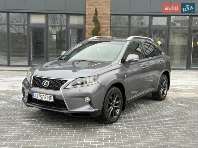 Серый Лексус РХ, объемом двигателя 3.46 л и пробегом 135 тыс. км за 23700 $, фото 5 на Automoto.ua