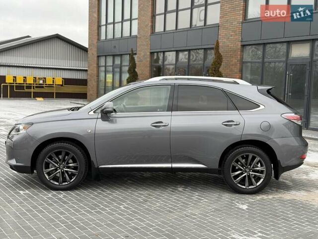 Серый Лексус РХ, объемом двигателя 3.46 л и пробегом 135 тыс. км за 23700 $, фото 7 на Automoto.ua
