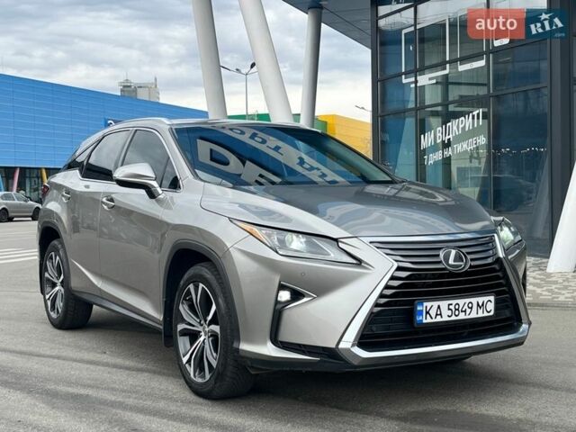 Серый Лексус РХ, объемом двигателя 3.5 л и пробегом 122 тыс. км за 26900 $, фото 2 на Automoto.ua