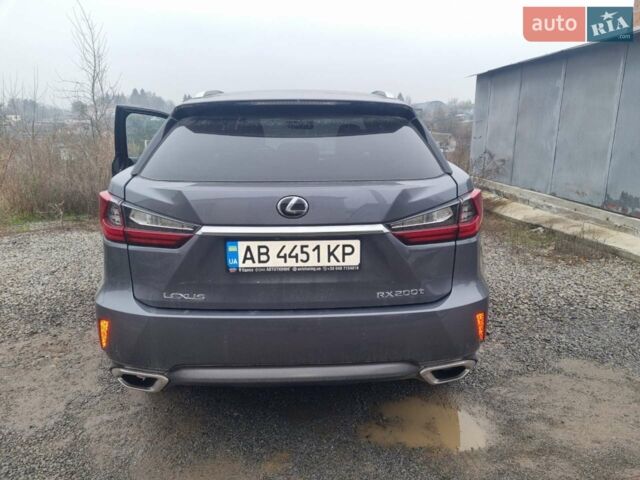 Серый Лексус РХ, объемом двигателя 2 л и пробегом 125 тыс. км за 32000 $, фото 2 на Automoto.ua