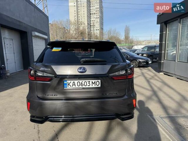 Серый Лексус РХ, объемом двигателя 3.46 л и пробегом 124 тыс. км за 37900 $, фото 7 на Automoto.ua