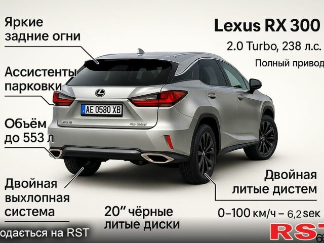 Серый Лексус РХ, объемом двигателя 2 л и пробегом 130 тыс. км за 33500 $, фото 1 на Automoto.ua