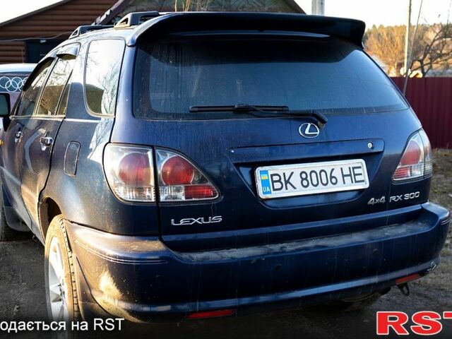 Синий Лексус РХ, объемом двигателя 3 л и пробегом 0 тыс. км за 5000 $, фото 4 на Automoto.ua