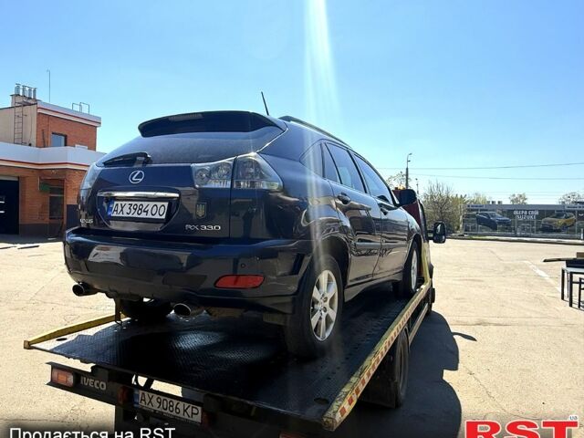 Синий Лексус РХ, объемом двигателя 3.3 л и пробегом 300 тыс. км за 4999 $, фото 3 на Automoto.ua
