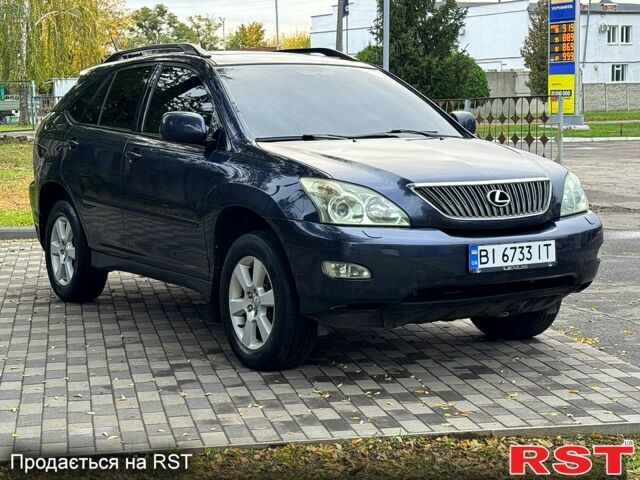 Синій Лексус РХ, об'ємом двигуна 3.3 л та пробігом 265 тис. км за 6999 $, фото 1 на Automoto.ua