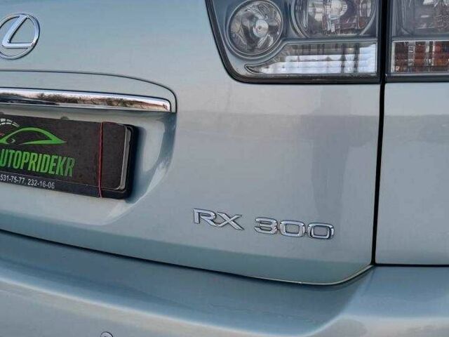 Синий Лексус РХ, объемом двигателя 3 л и пробегом 273 тыс. км за 11500 $, фото 7 на Automoto.ua