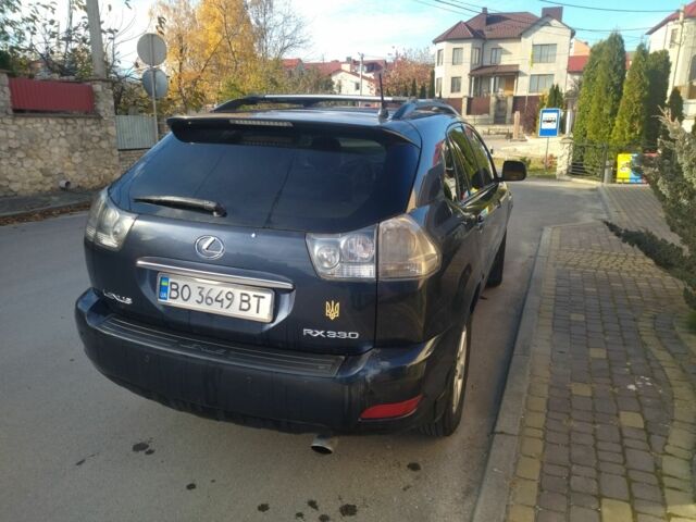 Синий Лексус РХ, объемом двигателя 3.3 л и пробегом 351 тыс. км за 7300 $, фото 3 на Automoto.ua