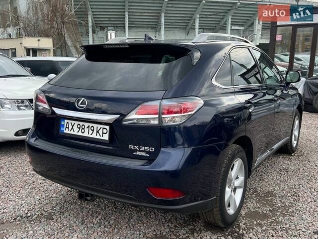 Синий Лексус РХ, объемом двигателя 3.5 л и пробегом 122 тыс. км за 20500 $, фото 4 на Automoto.ua