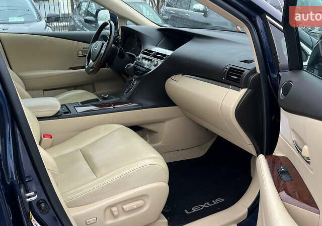 Синий Лексус РХ, объемом двигателя 3.5 л и пробегом 122 тыс. км за 21600 $, фото 16 на Automoto.ua