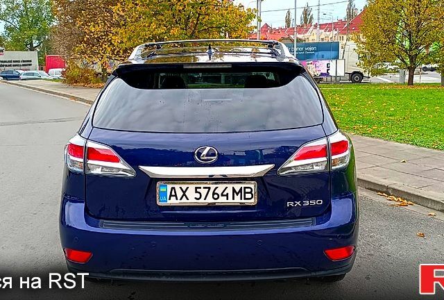 Синий Лексус РХ, объемом двигателя 3.5 л и пробегом 95 тыс. км за 21500 $, фото 5 на Automoto.ua