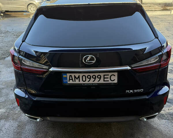 Синий Лексус РХ, объемом двигателя 3.46 л и пробегом 124 тыс. км за 36800 $, фото 7 на Automoto.ua