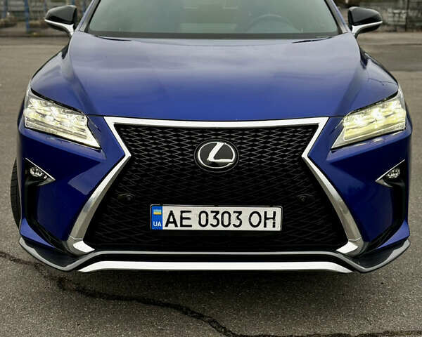 Синий Лексус РХ, объемом двигателя 2 л и пробегом 127 тыс. км за 27999 $, фото 6 на Automoto.ua