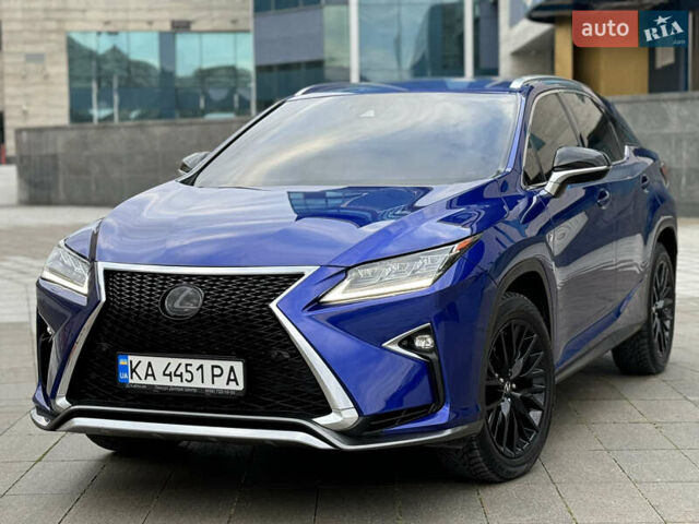 Синий Лексус РХ, объемом двигателя 2 л и пробегом 170 тыс. км за 28500 $, фото 1 на Automoto.ua