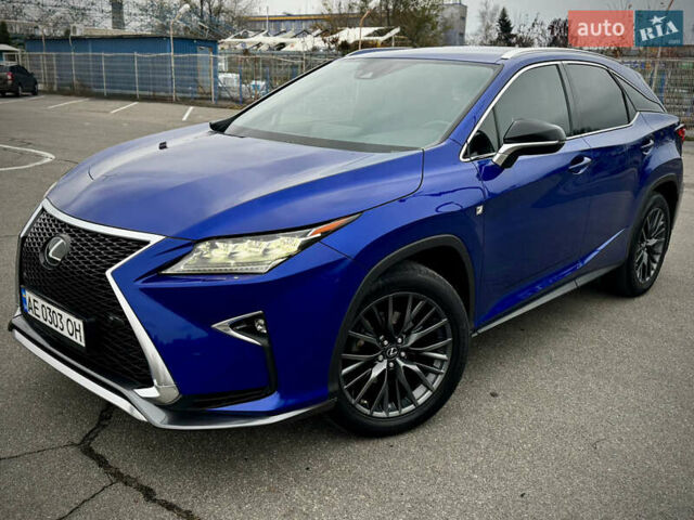 Синий Лексус РХ, объемом двигателя 2 л и пробегом 127 тыс. км за 27500 $, фото 1 на Automoto.ua