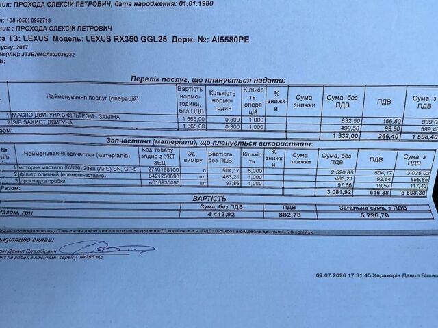 Синий Лексус РХ, объемом двигателя 2 л и пробегом 181 тыс. км за 30197 $, фото 25 на Automoto.ua