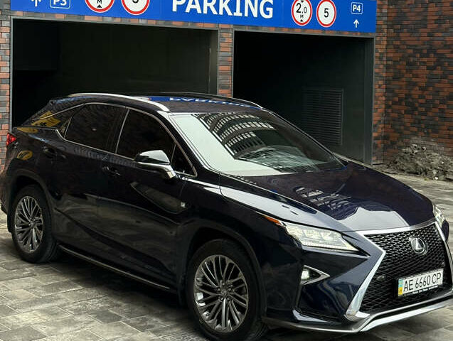 Синій Лексус РХ, об'ємом двигуна 2 л та пробігом 49 тис. км за 36900 $, фото 4 на Automoto.ua