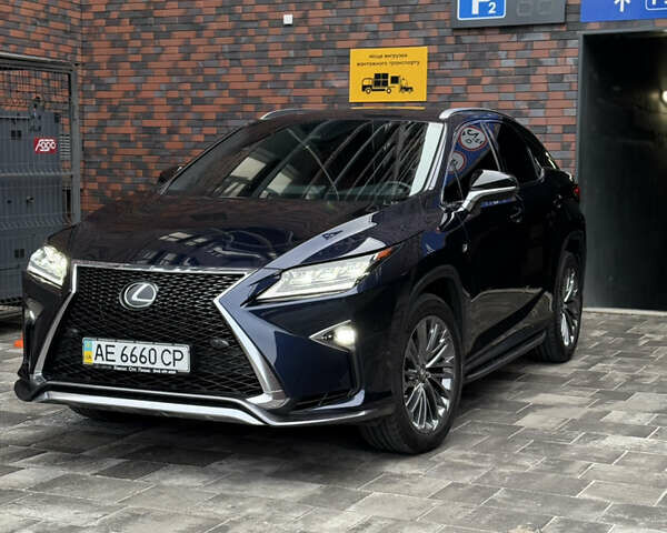 Синій Лексус РХ, об'ємом двигуна 2 л та пробігом 49 тис. км за 36900 $, фото 1 на Automoto.ua