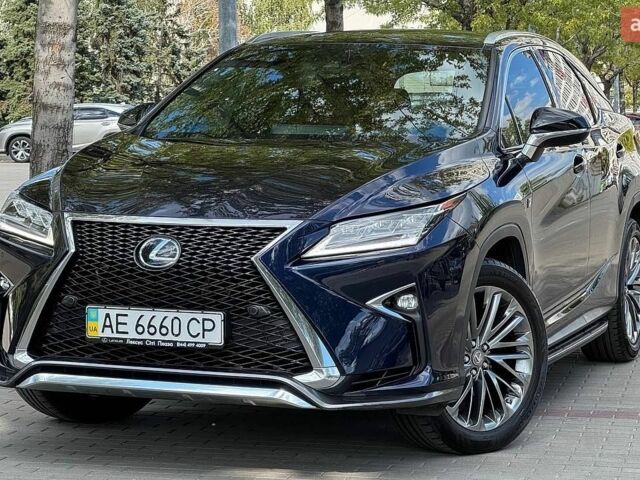 Синій Лексус РХ, об'ємом двигуна 2 л та пробігом 49 тис. км за 35500 $, фото 1 на Automoto.ua