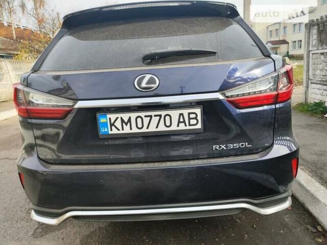 Синий Лексус РХ, объемом двигателя 3.5 л и пробегом 130 тыс. км за 30000 $, фото 2 на Automoto.ua