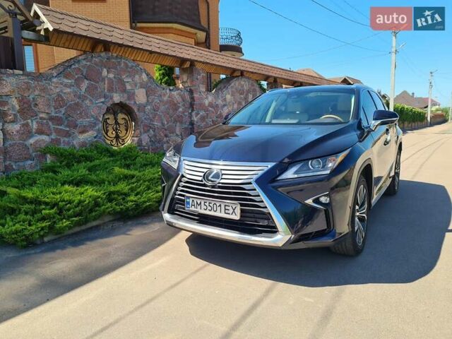 Синій Лексус РХ, об'ємом двигуна 3.5 л та пробігом 71 тис. км за 37000 $, фото 1 на Automoto.ua