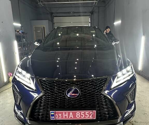 Синий Лексус РХ, объемом двигателя 3.5 л и пробегом 22 тыс. км за 52850 $, фото 2 на Automoto.ua