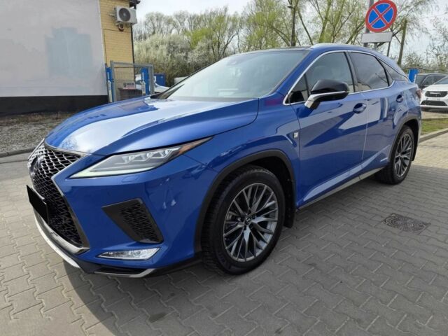 Синий Лексус РХ, объемом двигателя 3.5 л и пробегом 35 тыс. км за 27000 $, фото 2 на Automoto.ua