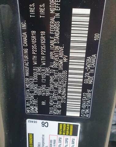 Зеленый Лексус РХ, объемом двигателя 3.46 л и пробегом 3 тыс. км за 39999 $, фото 22 на Automoto.ua