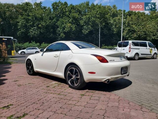 Белый Лексус СЦ, объемом двигателя 4.29 л и пробегом 92 тыс. км за 14500 $, фото 7 на Automoto.ua