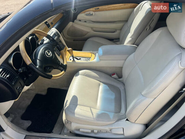 Черный Лексус СЦ, объемом двигателя 4.29 л и пробегом 130 тыс. км за 15999 $, фото 12 на Automoto.ua