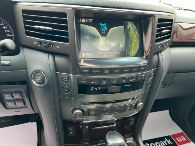 Черный Лексус LX 570, объемом двигателя 57 л и пробегом 153 тыс. км за 25490 $, фото 67 на Automoto.ua