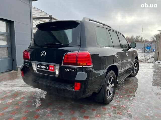 Черный Лексус LX 570, объемом двигателя 57 л и пробегом 153 тыс. км за 25490 $, фото 10 на Automoto.ua