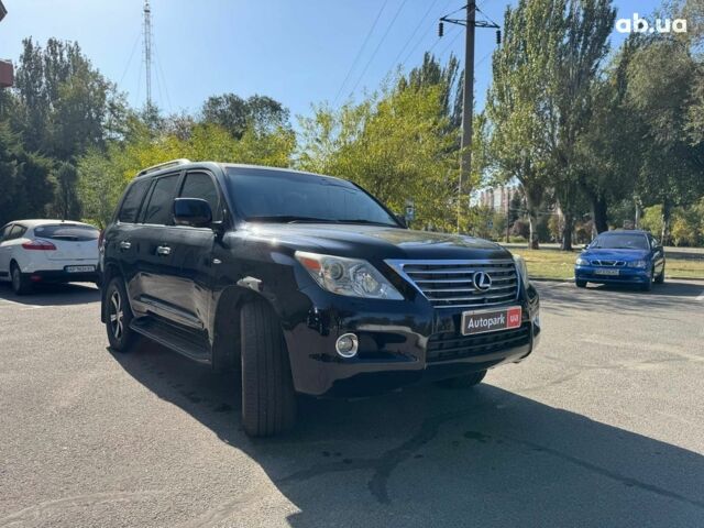 Черный Лексус LX 570, объемом двигателя 57 л и пробегом 153 тыс. км за 25490 $, фото 11 на Automoto.ua